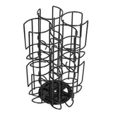 Coffee Capsule Storage Rack 360 Degree Rotating Coffee Capsule Rack for Home Office Kitchen - Top-Down View