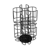 Coffee Capsule Storage Rack 360 Degree Rotating Coffee Capsule Rack for Home Office Kitchen - Rear View