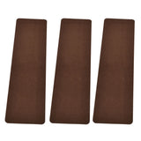 15Pcs Stair Treads 8x30in Anti Skid Polyester Fiber High Safety Easy Installation Durable Low Noise Stair Treads Carpet