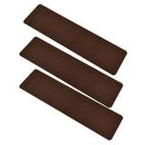 15Pcs Stair Treads 8x30in Anti Skid Polyester Fiber High Safety Easy Installation Durable Low Noise Stair Treads Carpet - Side View
