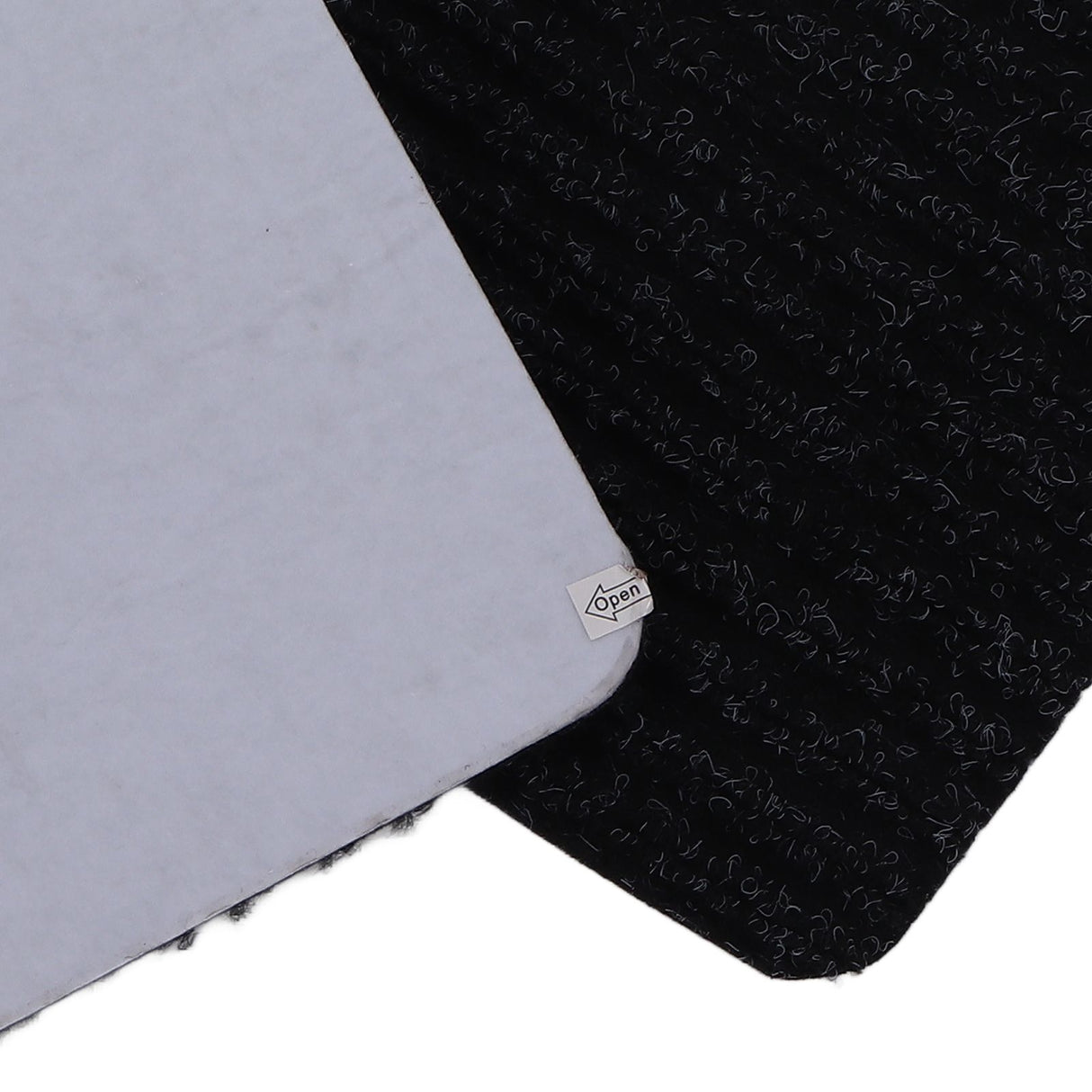 15 Pcs Stair Treads Cuttable Polyester Non Slip Soft Self Adhesive Stair Stripe Floor Mat CarpetBlack White Stripes