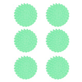 6Pcs Laundry Ball Non Toxic PVC Safe Reusable Household Supplies for Washing Machine WasherGreen - Extra Image