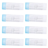 12PCS Contact Lens Case Transparent Portable ABS Contact Lens Box for Teen Travel Outdoor Daily Use - Top-Down View