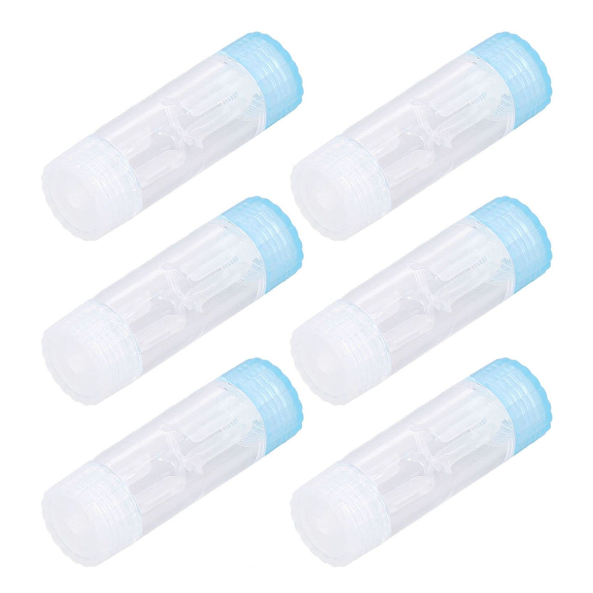 12PCS Contact Lens Case Transparent Portable ABS Contact Lens Box for Teen Travel Outdoor Daily Use