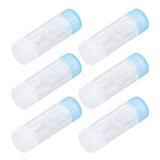 12PCS Contact Lens Case Transparent Portable ABS Contact Lens Box for Teen Travel Outdoor Daily Use - 45-Degree Angle
