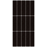 15 Pcs Stair Treads Non Slip Soft Dirt Resistant European Style Pattern Stair Tread Mat CarpetBrown European Embossing
