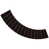 15 Pcs Stair Treads Non Slip Soft Dirt Resistant European Style Pattern Stair Tread Mat CarpetBrown European Embossing - Low Angle