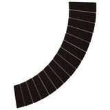 15 Pcs Stair Treads Non Slip Soft Dirt Resistant European Style Pattern Stair Tread Mat CarpetBrown European Embossing - Extra Image
