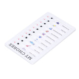 Chore Chart Memo Boards Portable Detachable Message Board Feel Comfortable PVC Kids Chore Chart for Kids Learn PlanningMY CHORES - Top-Down View