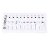 Chore Chart Memo Boards Portable Detachable Message Board Feel Comfortable PVC Kids Chore Chart for Kids Learn PlanningMY CHORES - Extra Image