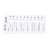 Chore Chart Memo Boards Portable Detachable Message Board Feel Comfortable PVC Kids Chore Chart for Kids Learn PlanningRV CHECKLIST