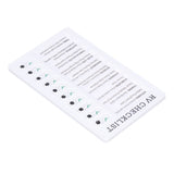 Chore Chart Memo Boards Portable Detachable Message Board Feel Comfortable PVC Kids Chore Chart for Kids Learn PlanningRV CHECKLIST - Side View
