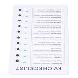Chore Chart Memo Boards Portable Detachable Message Board Feel Comfortable PVC Kids Chore Chart for Kids Learn PlanningRV CHECKLIST - 45-Degree Angle