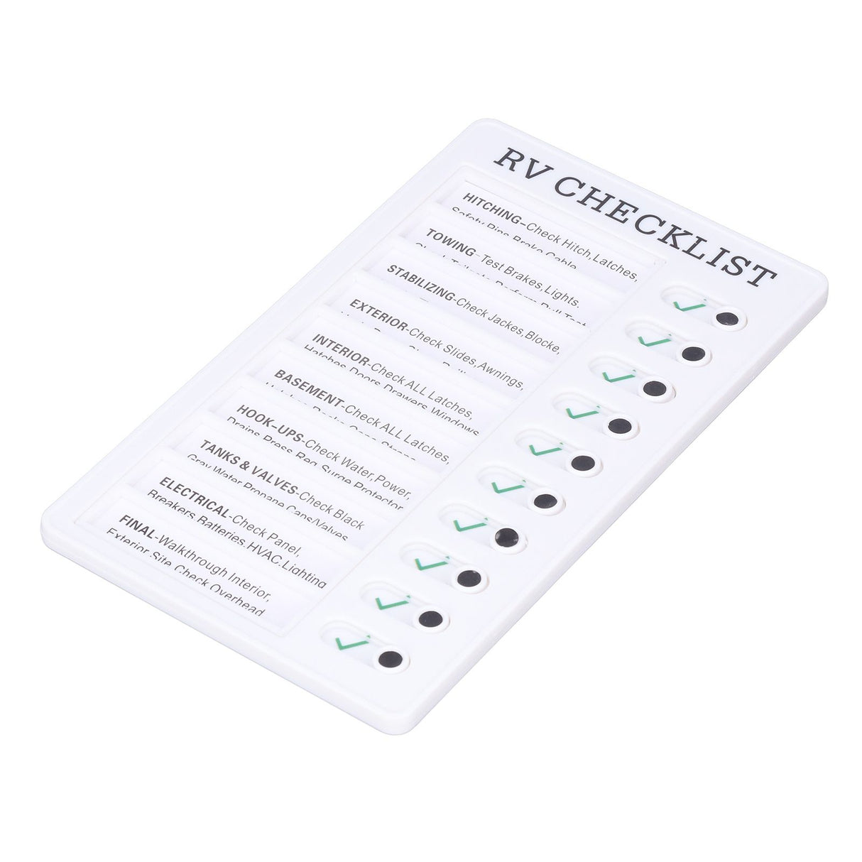 Chore Chart Memo Boards Portable Detachable Message Board Feel Comfortable PVC Kids Chore Chart for Kids Learn PlanningRV CHECKLIST