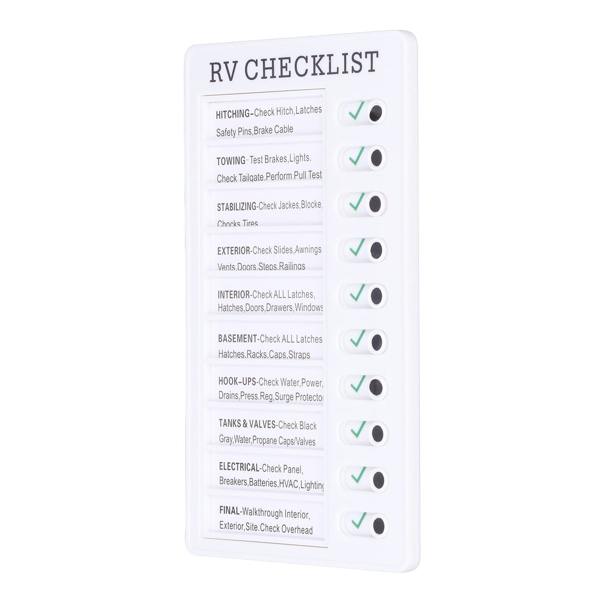 Chore Chart Memo Boards Portable Detachable Message Board Feel Comfortable PVC Kids Chore Chart for Kids Learn PlanningRV CHECKLIST
