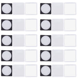 10PCS Coin Holder High Transparency Wear Resistant Environmental Acrylic Quadrate Coin Case for Coin Collection