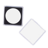 10PCS Coin Holder High Transparency Wear Resistant Environmental Acrylic Quadrate Coin Case for Coin Collection