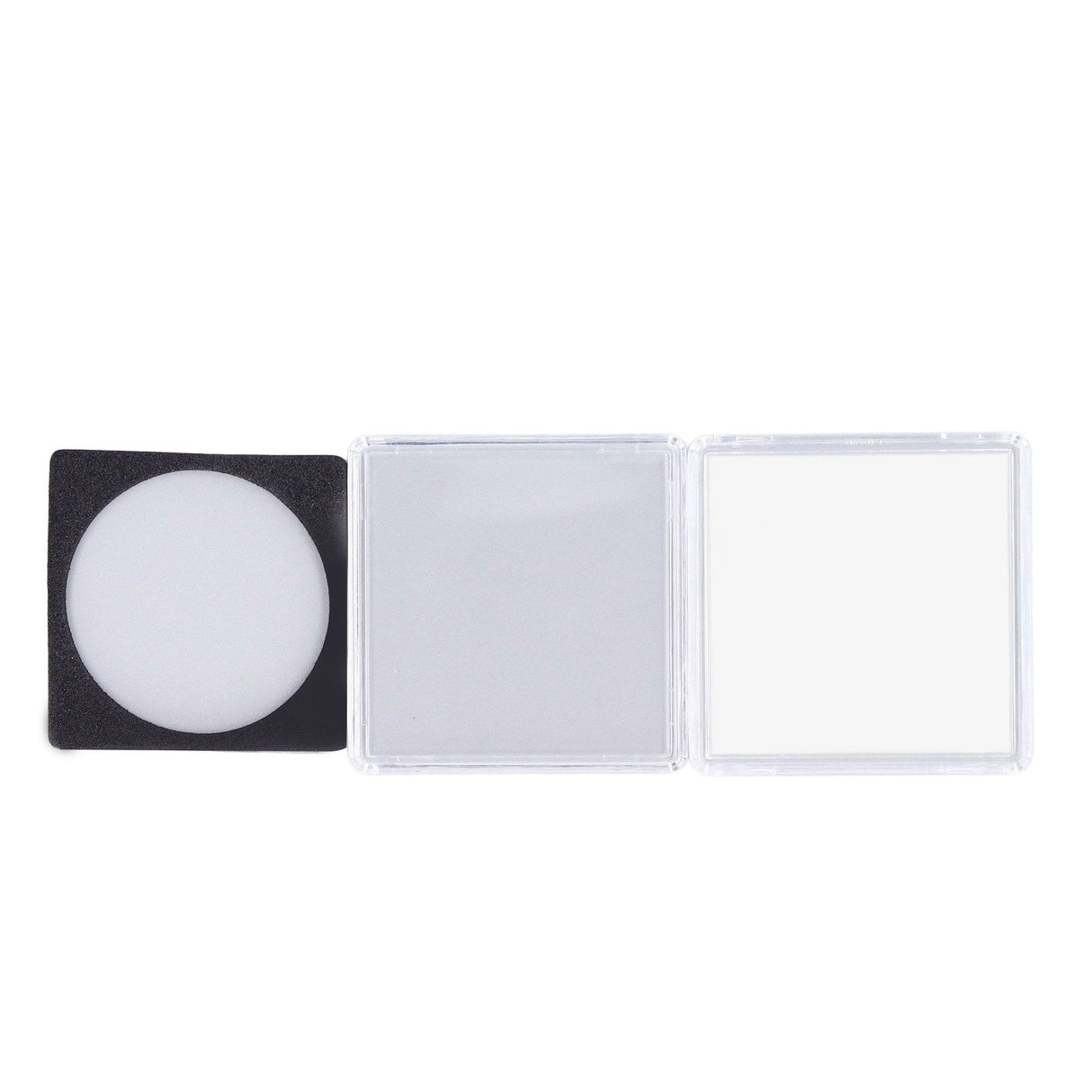 10PCS Coin Holder High Transparency Wear Resistant Environmental Acrylic Quadrate Coin Case for Coin Collection