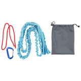 Bicycle Tow Rope Wear Resistant Shock Absorption Resilient Practical Tow Leash with Buckle Compatible with Any Bicycle
