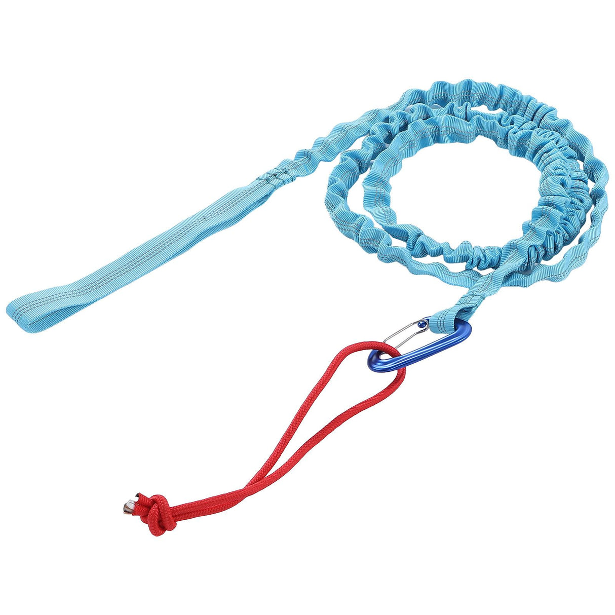 Bicycle Tow Rope Wear Resistant Shock Absorption Resilient Practical Tow Leash with Buckle Compatible with Any Bicycle