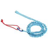 Bicycle Tow Rope Wear Resistant Shock Absorption Resilient Practical Tow Leash with Buckle Compatible with Any Bicycle - Close-Up Angle