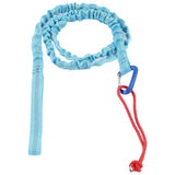 Bicycle Tow Rope Wear Resistant Shock Absorption Resilient Practical Tow Leash with Buckle Compatible with Any Bicycle - Low Angle