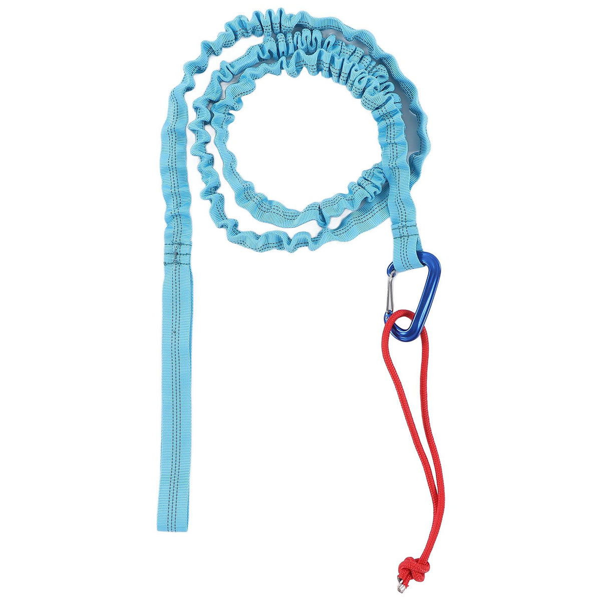 Bicycle Tow Rope Wear Resistant Shock Absorption Resilient Practical Tow Leash with Buckle Compatible with Any Bicycle