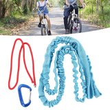 Bicycle Tow Rope Wear Resistant Shock Absorption Resilient Practical Tow Leash with Buckle Compatible with Any Bicycle - Extra Image