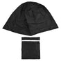Fire Pit Cover Round Black Waterproof Dustproof Polyester Fiber Firepit Cover for Home Outdoor
