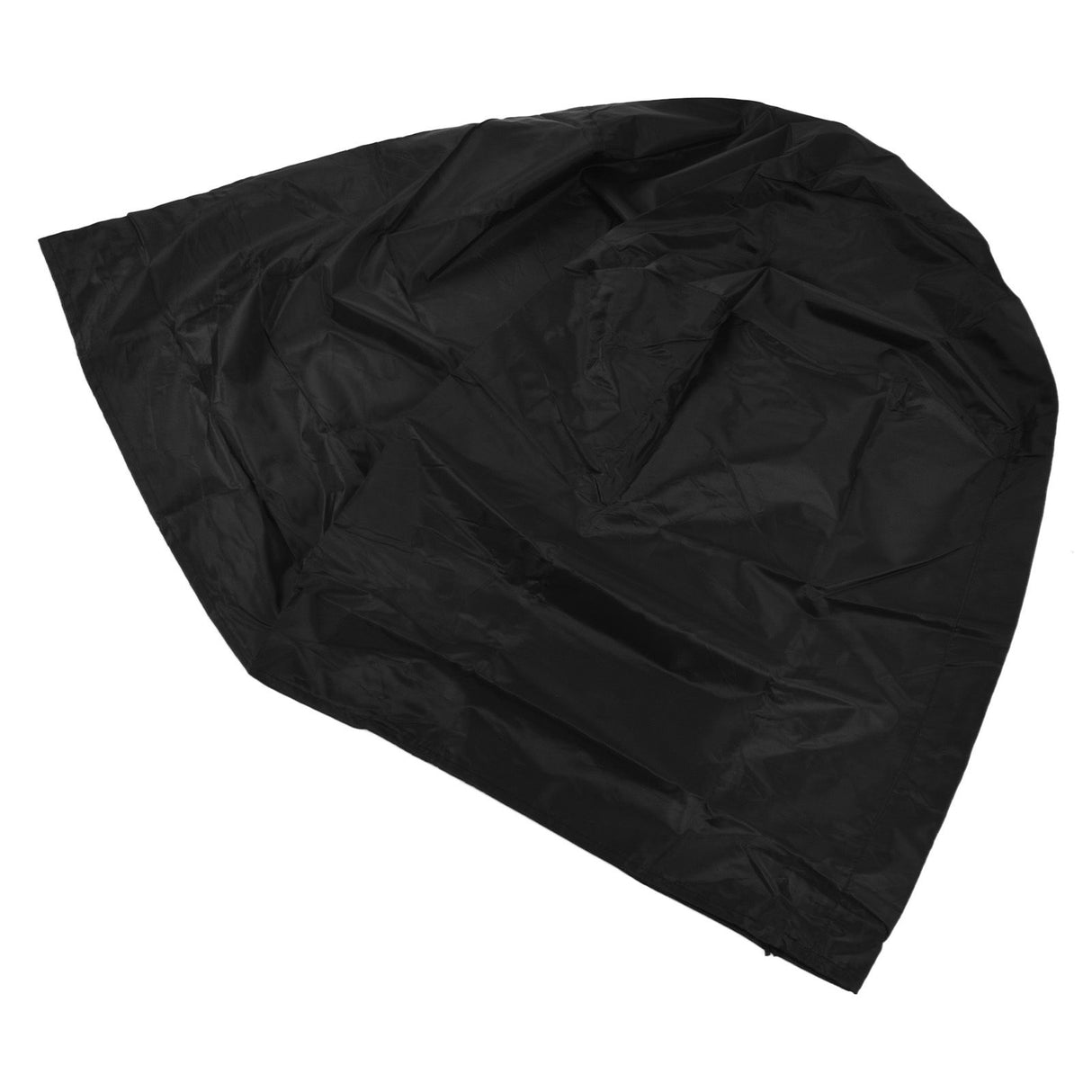 Fire Pit Cover Round Black Waterproof Dustproof Polyester Fiber Firepit Cover for Home Outdoor