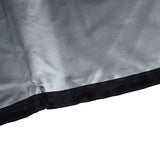 Fire Pit Cover Round Patio Outdoor Fireplace Cover Waterproof Dustproof UV Protection for All Seasons Black