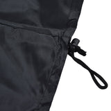 Fire Pit Cover Round Patio Outdoor Fireplace Cover Waterproof Dustproof UV Protection for All Seasons Black - Extra Image