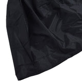 Fire Pit Cover Round Patio Outdoor Fireplace Cover Waterproof Dustproof UV Protection for All Seasons Black