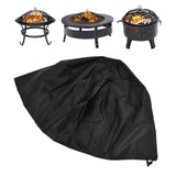 85x40cm Outdoor Patio Fire Pit Cover Home Waterproof UV Resistant Patio Fireplace Cover