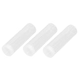 Round Clear Coin Tube Plastic Coin Storage Tubes with Cushion Sponge for 25mm / 0.98in Coins Collection - Extra Image