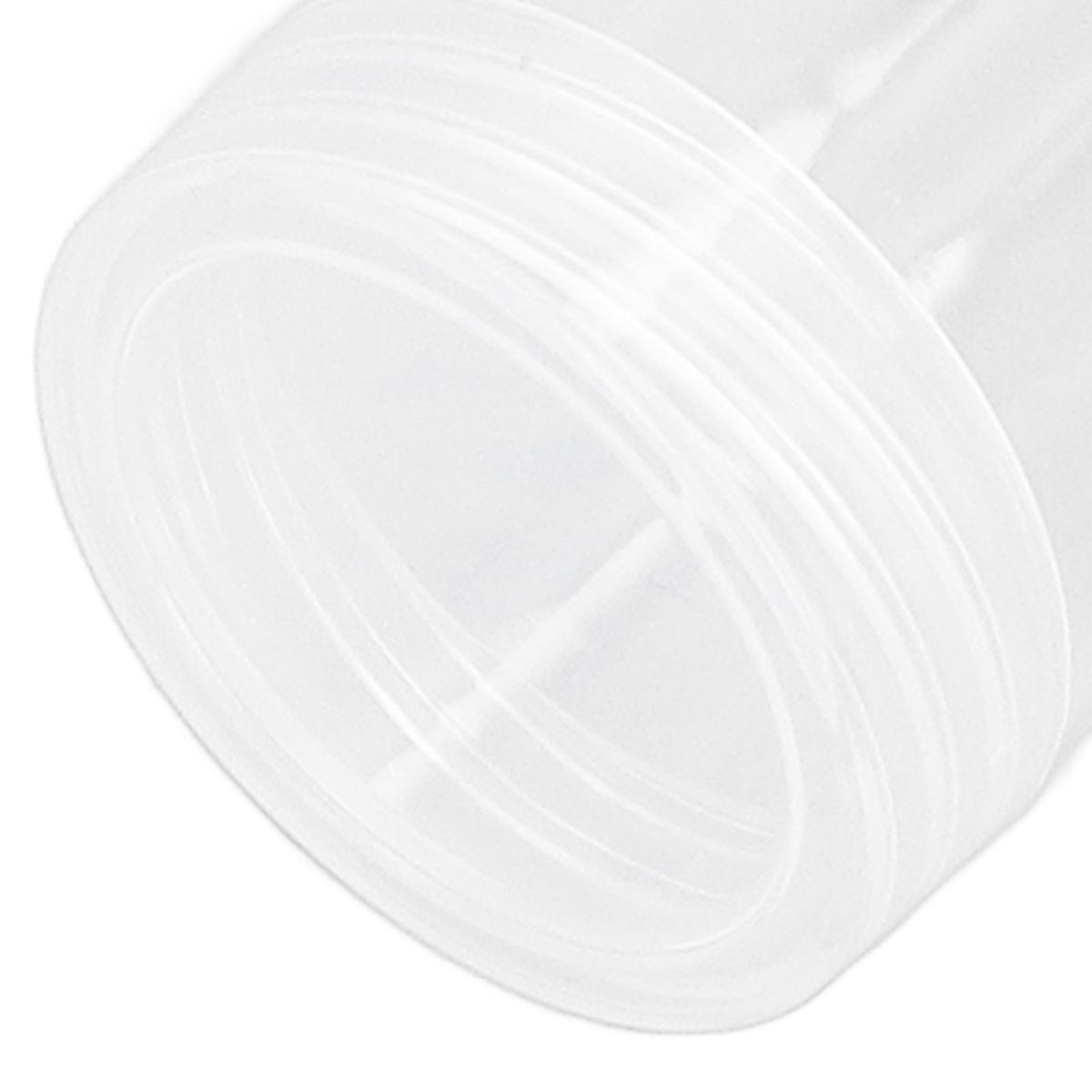 Round Clear Coin Tube Plastic Coin Storage Tubes with Cushion Sponge for 25mm / 0.98in Coins Collection