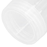 Round Clear Coin Tube Plastic Coin Storage Tubes with Cushion Sponge for 25mm / 0.98in Coins Collection