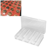 Clear Coin Storage Box 60 Pieces 41mm Coin Capsules Coin Collection Container Box for Coin Collector - Extra Image