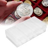 Clear Coin Storage Box 60 Pieces 41mm Coin Capsules Coin Collection Container Box for Coin Collector - Extra Image