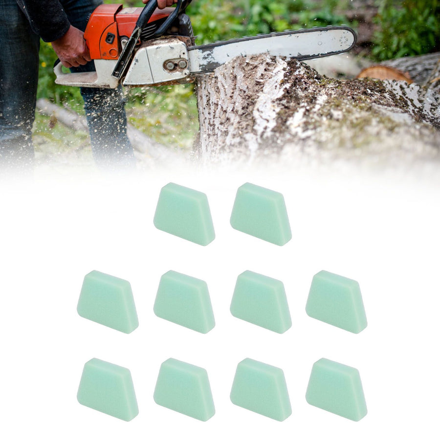 10pcs Air Filter Cotton Replace 530037793 Chain Saw Filter Cleaner for Poulan 1900 1950 2075C 2550SE 2555FLW SM4018