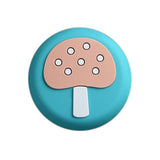 Cartoon Door Handle Stopper Bumpers Buffer Wall Protectors Doorknob Crash Pad Self Adhesive Design for HomeMushroom Pattern