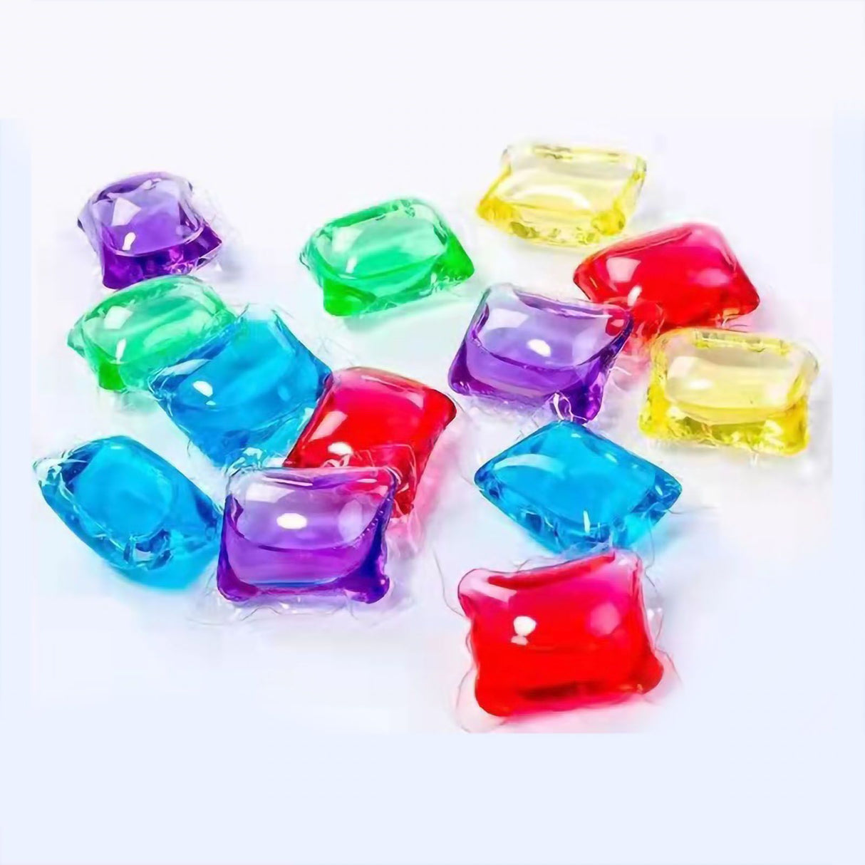 100PCS Laundry Gel Beads Long Lasting Fragrance Bathroom Gel Beads Washing Clothes Gel Beads for Household