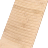 Bamboo Washboard Wooden Color Approx 19.7in Long Thickened Natural Bamboo Wear Resistant Sturdy Durable Wash Board - Extra Image