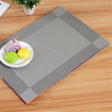 45x30cm Placemat Nonslip Heat Insulation Washable Quick Dry Mat for Kitchen Dining Table