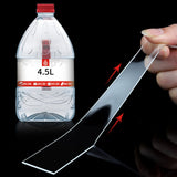 Double Sided Tape Approx 0.08in Thickened Double Sided Reusable Transparent Wide Application Adhesive Tape