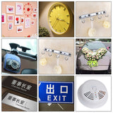 Double Sided Tape Approx 0.08in Thickened Double Sided Reusable Transparent Wide Application Adhesive Tape