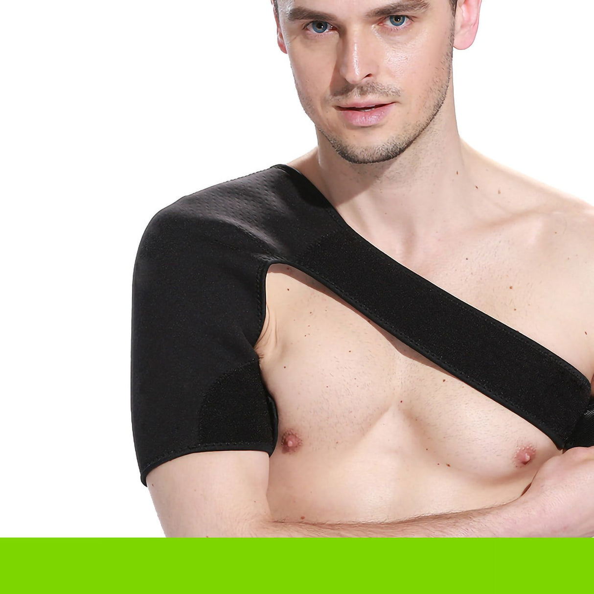 Right Shoulder Brace Adjustable Shoulder Support for Men Women Pain Relief Outdoor Mountaineering