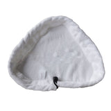 Steam Mop Replacement Pads Reusable Washable Microfiber Triangular Mop Pad for Carpet Hardwood