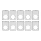 10PCS Coin Holder Transparent Design Wear Resistant Environmental Coin Protective Box for Coin Collection
