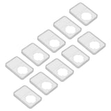 10PCS Coin Holder Transparent Design Wear Resistant Environmental Coin Protective Box for Coin Collection